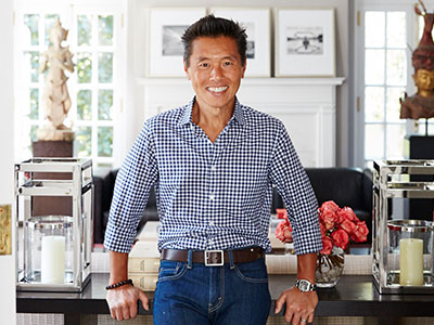 Vern Yip posing in his home